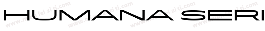 Humana Serif ITC TT BoldItalic字体转换